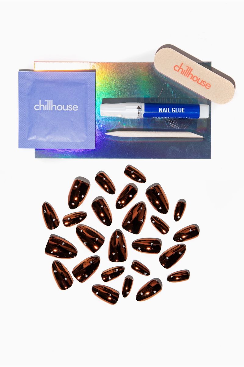 Chill Tips in Rebel in A Dress Nail Chillhouse 