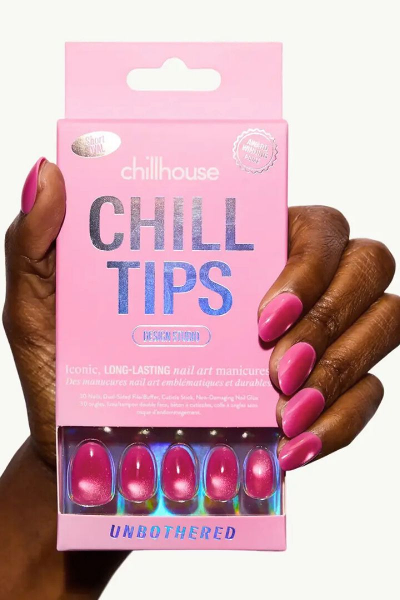Chill Tips in Unbothered Nail Chillhouse 