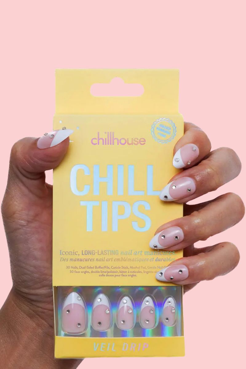 Chill Tips in Veil Drip Nail Chillhouse 