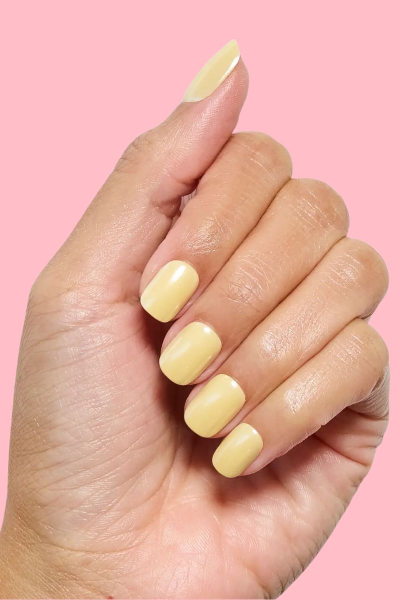 Chill Tips in Yellow Chill Road Nail Chillhouse 