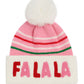 Christmas Theme Beanies Hats mure + grand Fa La La Beanie 