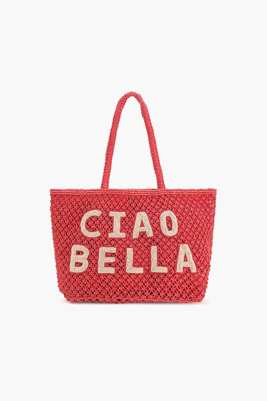 Ciao Bella Beaded Tote Bag Bags America & Beyond 