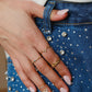 Circle Colored Gemstone Stacking Ring Rings mure + grand 