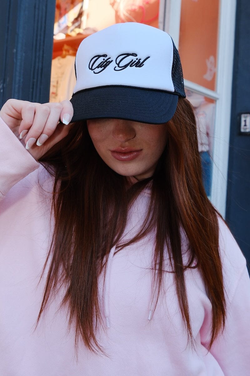 City Girl Embroidered Dad Hat Hats mure + grand 