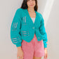Coastal Crush Puff Cardigan CARDIGAN mure + grand 