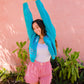 Coastal Crush Puff Cardigan CARDIGAN mure + grand 