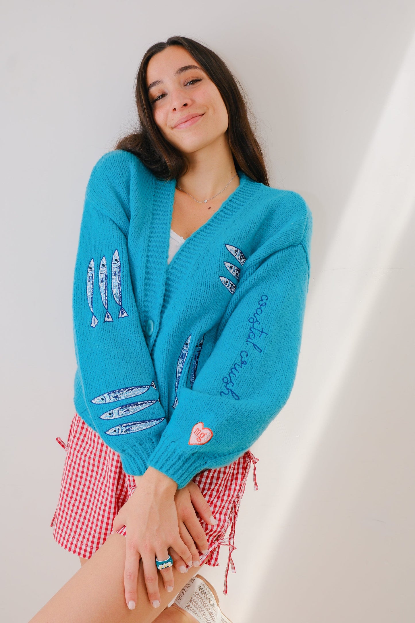 Coastal Crush Puff Cardigan CARDIGAN mure + grand 