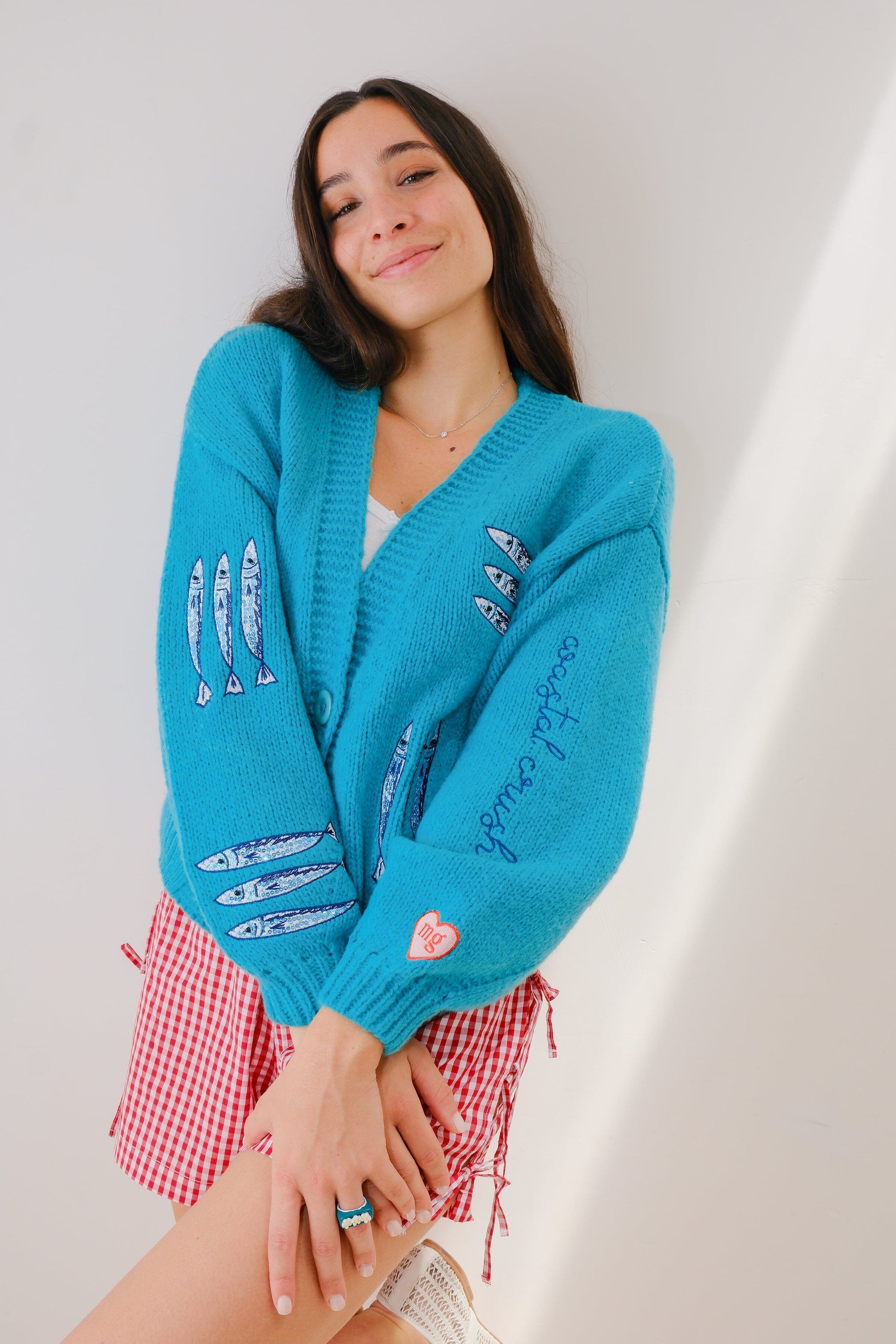 Coastal Crush Puff Cardigan CARDIGAN mure + grand 