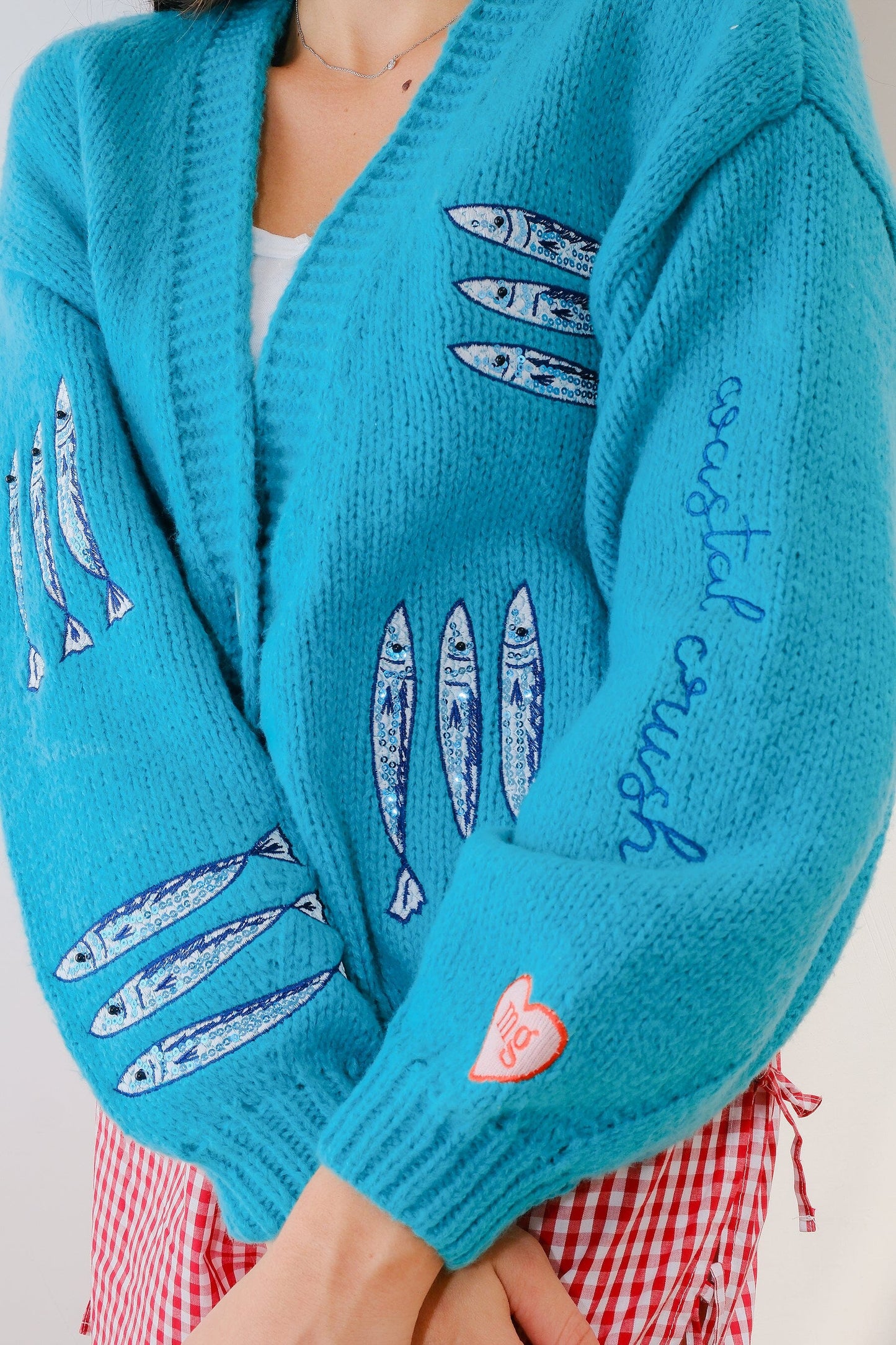 Coastal Crush Puff Cardigan CARDIGAN mure + grand 