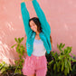 Coastal Crush Puff Cardigan CARDIGAN mure + grand 