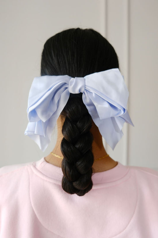 Collette Bow Hair Clip Hair Accessory mure + grand Blue 