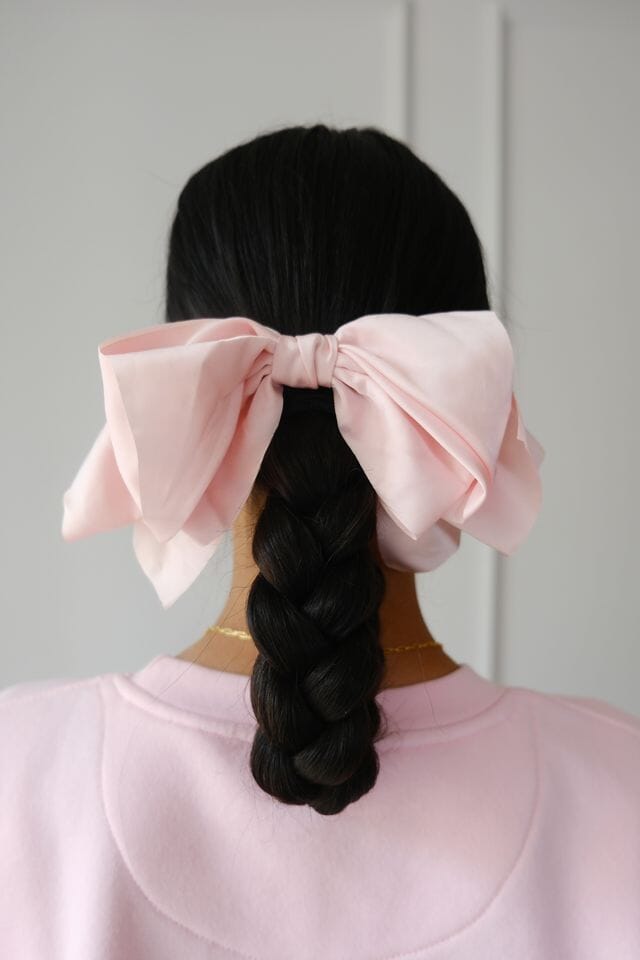 Collette Bow Hair Clip Hair Accessory mure + grand Pink 