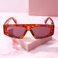 Costa Brava Rounded Frame Sunglasses Sunglasses mure + grand Caramel Tortoise/Plum 