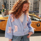 Cowgirl for Life Puff Cardigan CARDIGAN mure + grand 
