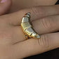 Croissant Stacking Ring Rings mure + grand 