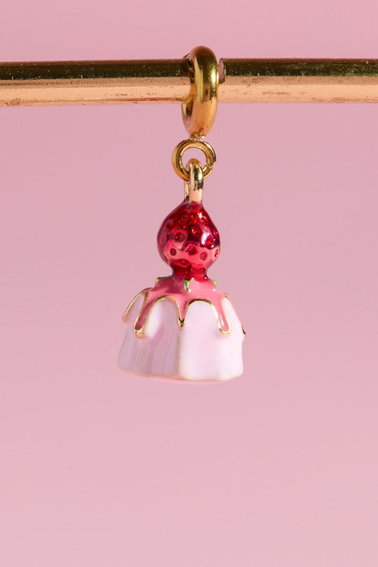 Cupcake Charm With Spring Clip Charm with Spring Clip Mure + Grand 