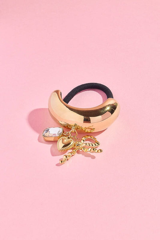 Cute and Chic Hair Tie With Charms Hair Accessory mure + grand 