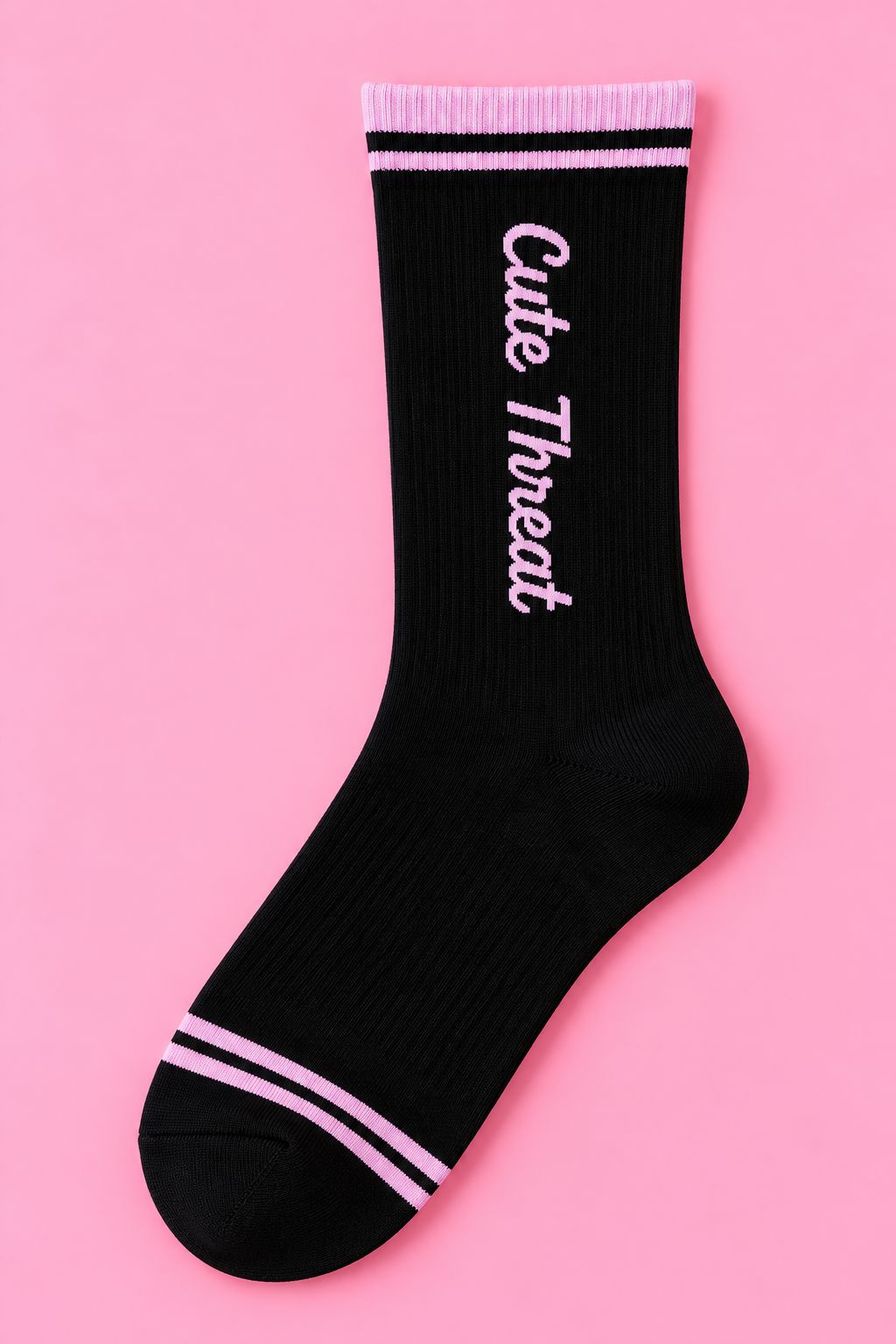Cute Threat Tube Sock Socks mure + grand 