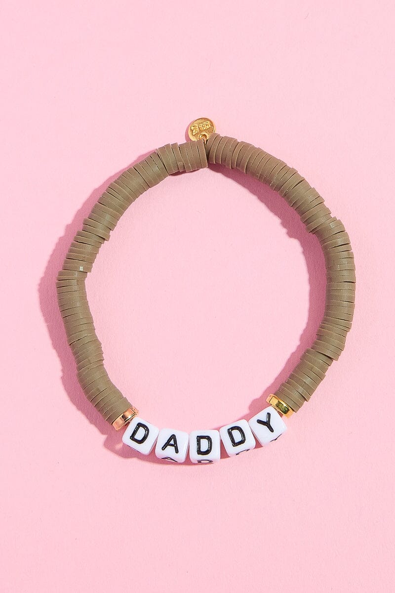 Daddy Inspirational Beaded Bracelet Bracelet mure + grand 