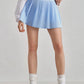 Daisy Pleated Tennis Skirt Skirt Mure + Grand Echo Blue S 