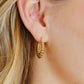 Daphne Bauble Hoop Earrings Earrings mure + grand Gold 
