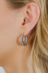 Daphne Bauble Hoop Earrings main image 1