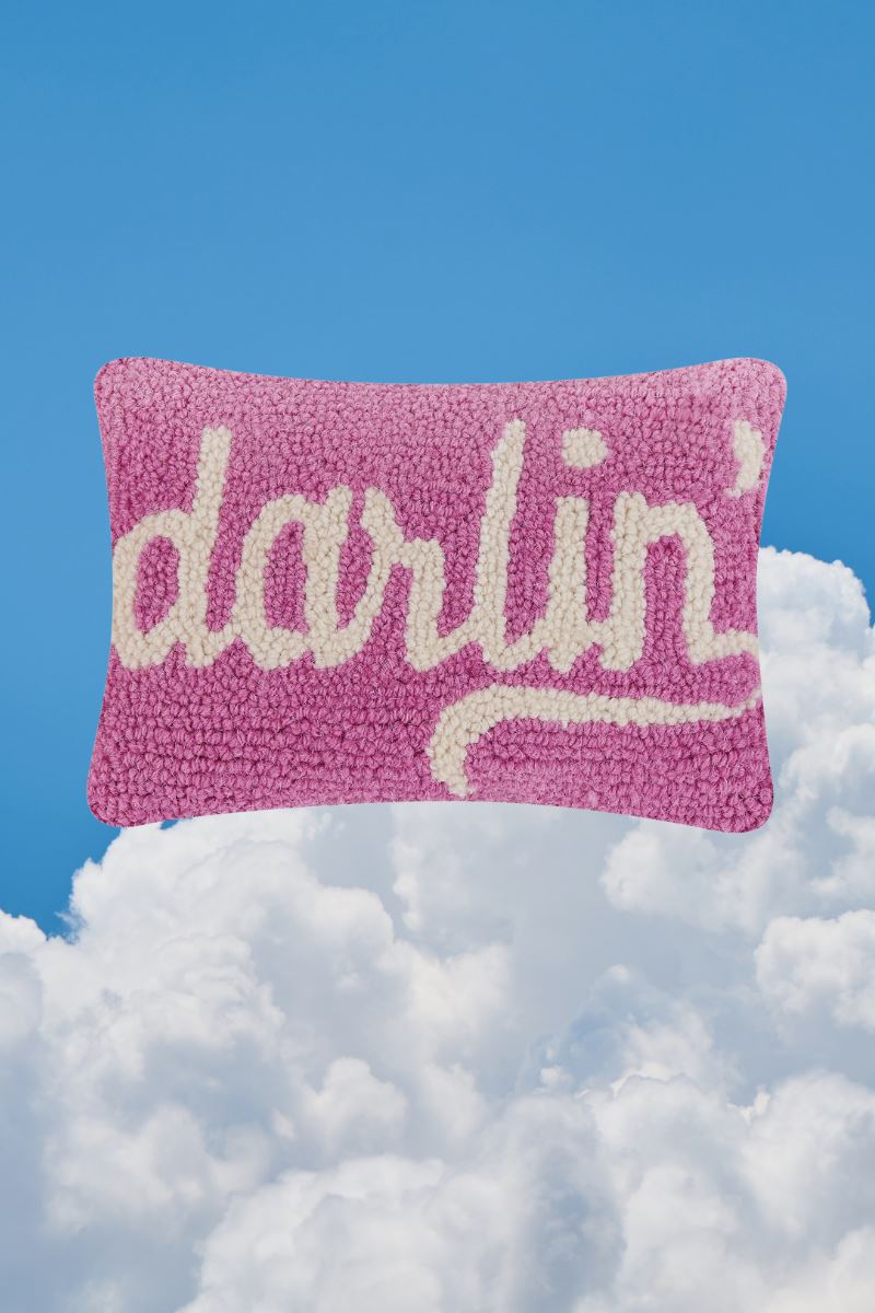 Darlin' Wool Throw Pillow Pillow Peking Handicraft 