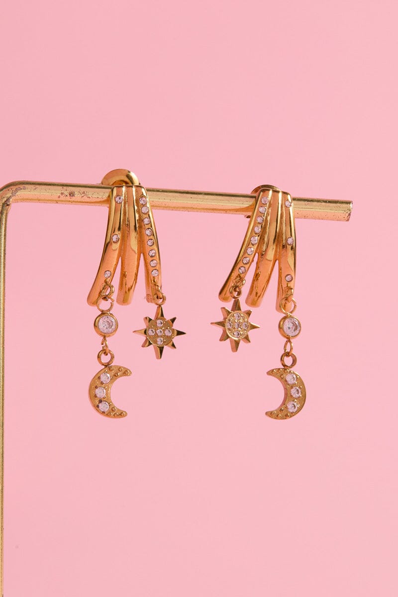 Day and Night Hoop Earrings Earrings mure + grand 