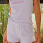 Daydream Mode Embroidery Pointelle Tank Top and Short Set Clothing mure + grand 