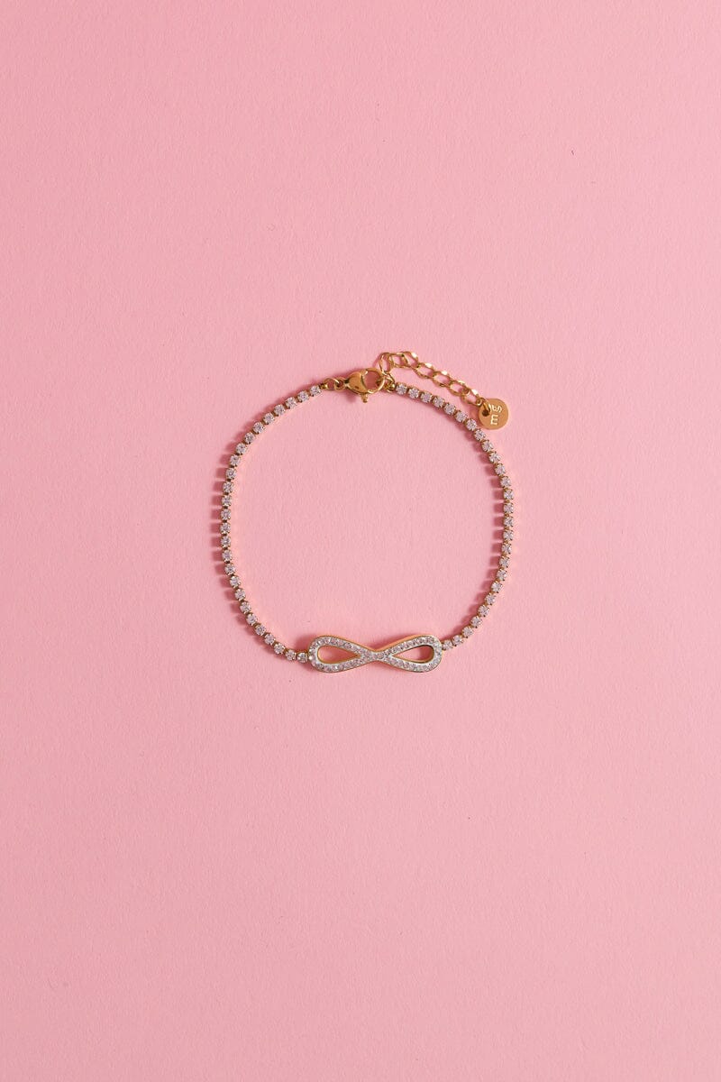 Diamond Infinity Bracelet Bracelet mure + grand 