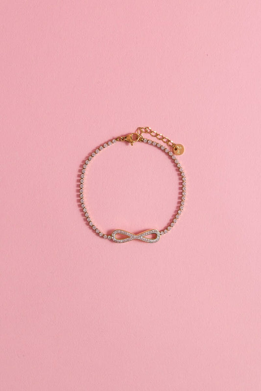 Diamond Infinity Bracelet Bracelet mure + grand 
