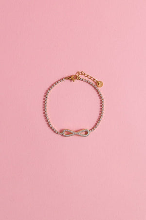Diamond Infinity Bracelet