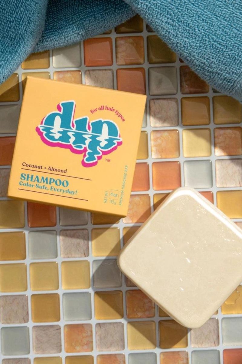 Dip Color Safe Shampoo Bar Beauty Dip Coconut Almond 