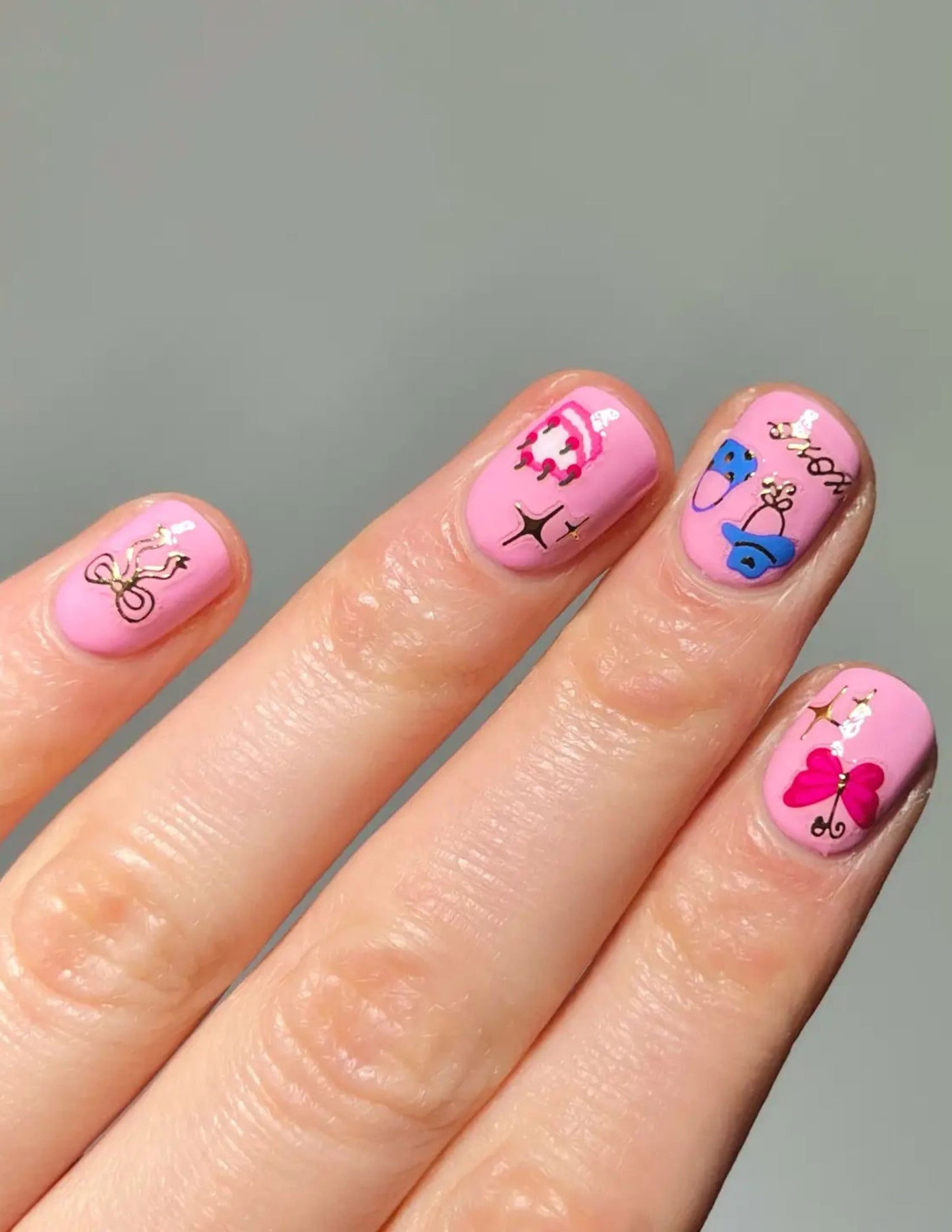 Disco Rodeo Nail Art Stickers Nail Deco Beauty 