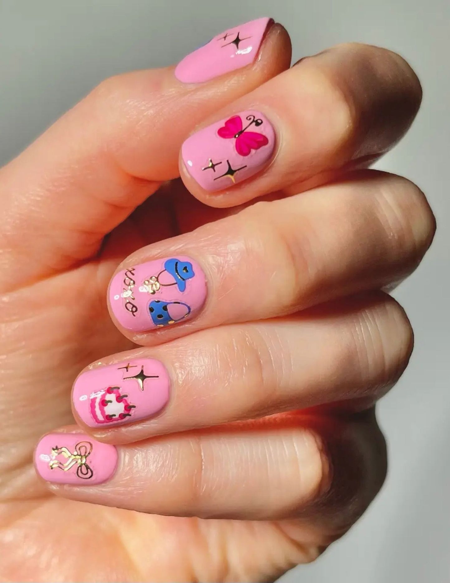 Disco Rodeo Nail Art Stickers Nail Deco Beauty 