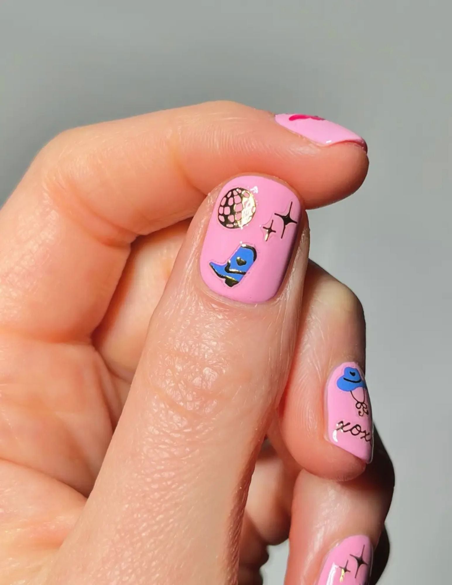 Disco Rodeo Nail Art Stickers Nail Deco Beauty 