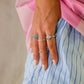 Earthy Aesthetic Stacking Ring Rings mure + grand 