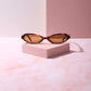 East Coast Summer Small Frame Sunnies Sunglasses mure + grand Tortoise/Brown 