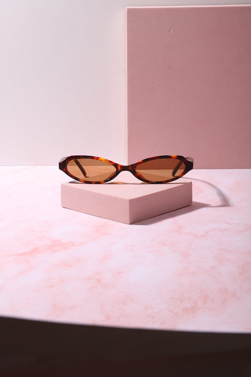East Coast Summer Small Frame Sunnies Sunglasses mure + grand Tortoise/Brown 