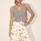 Elegant Dinner Print Casual Shorts Clothing Bailey Rose 