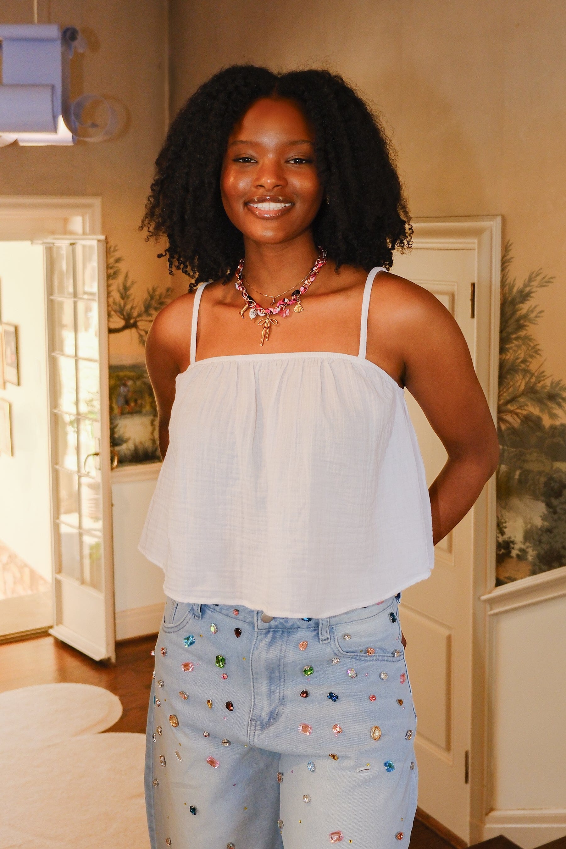 Eliana Flowy Tank Top