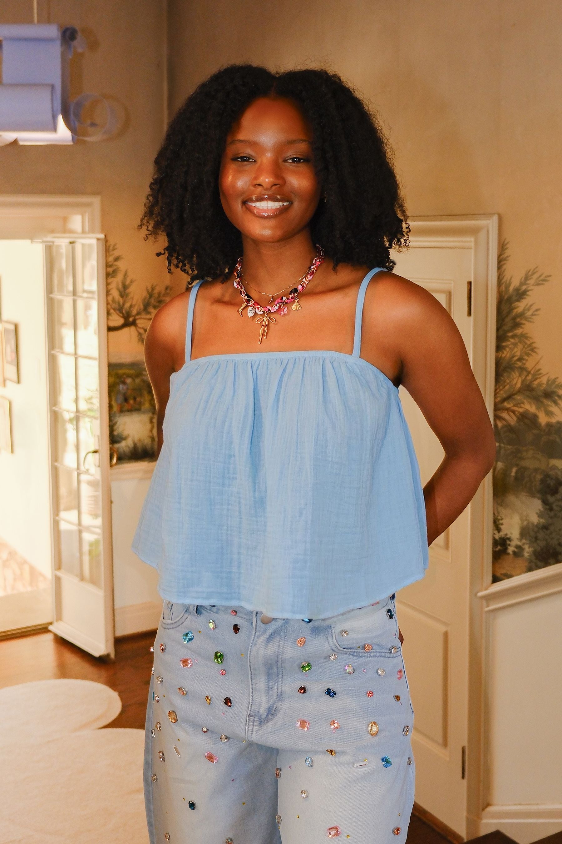 Eliana Flowy Tank Top
