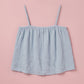 Eliana Flowy Tank Top Clothing Mure + Grand Baby Blue S/M 