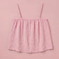 Eliana Flowy Tank Top Clothing Mure + Grand M&G Pink S/M 