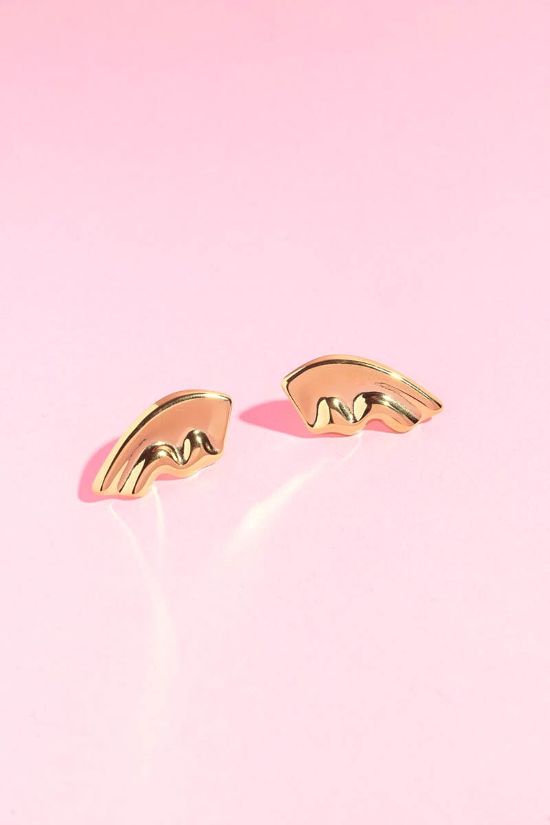 Elysian Wings Statement Earrings Earrings mure + grand 