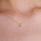 Emerald Eye Sterling Silver Necklace Necklaces mure + grand 