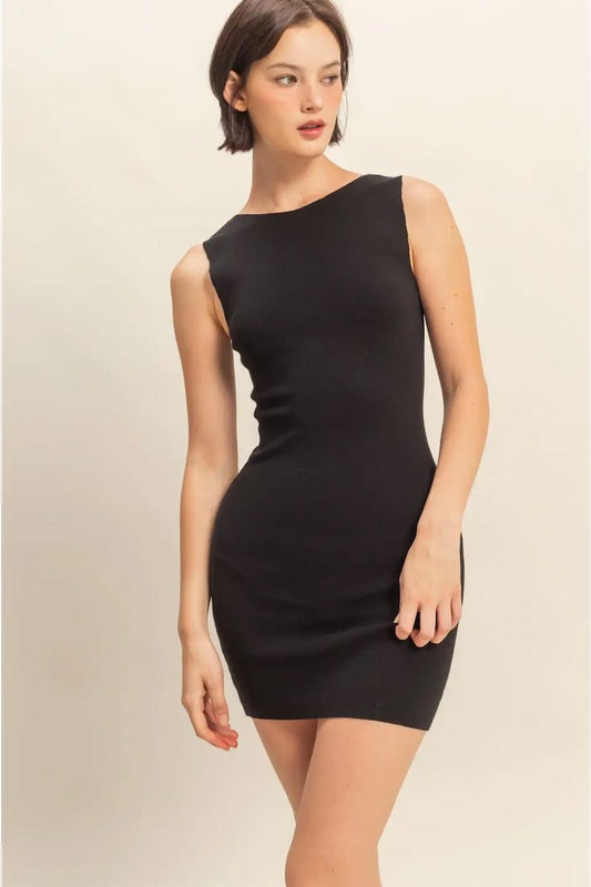 Ervina Sleeveless Bodycon Mini Dress Clothing Hyfve 