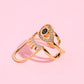 Evil Eye Nail Ring Rings mure + grand Gold 