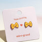 Farfalle Enamel Charm Stud Earrings Earrings mure + grand 