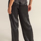 Fariha Drawstring Waist Wide Leg Satin Pants Clothing Hyfve 